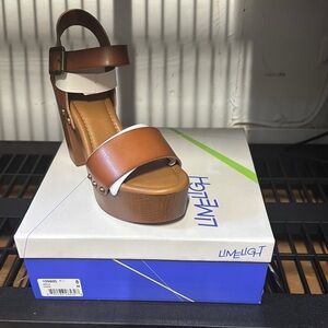 Limelight Women's Brown Platform Sandals